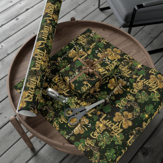 St Patricks Day Gift Wrapping Paper