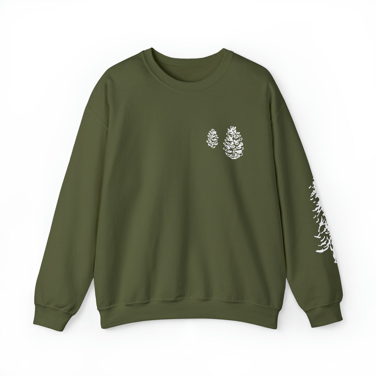 Winter Pine Sweatshirt Nature Lover Gift