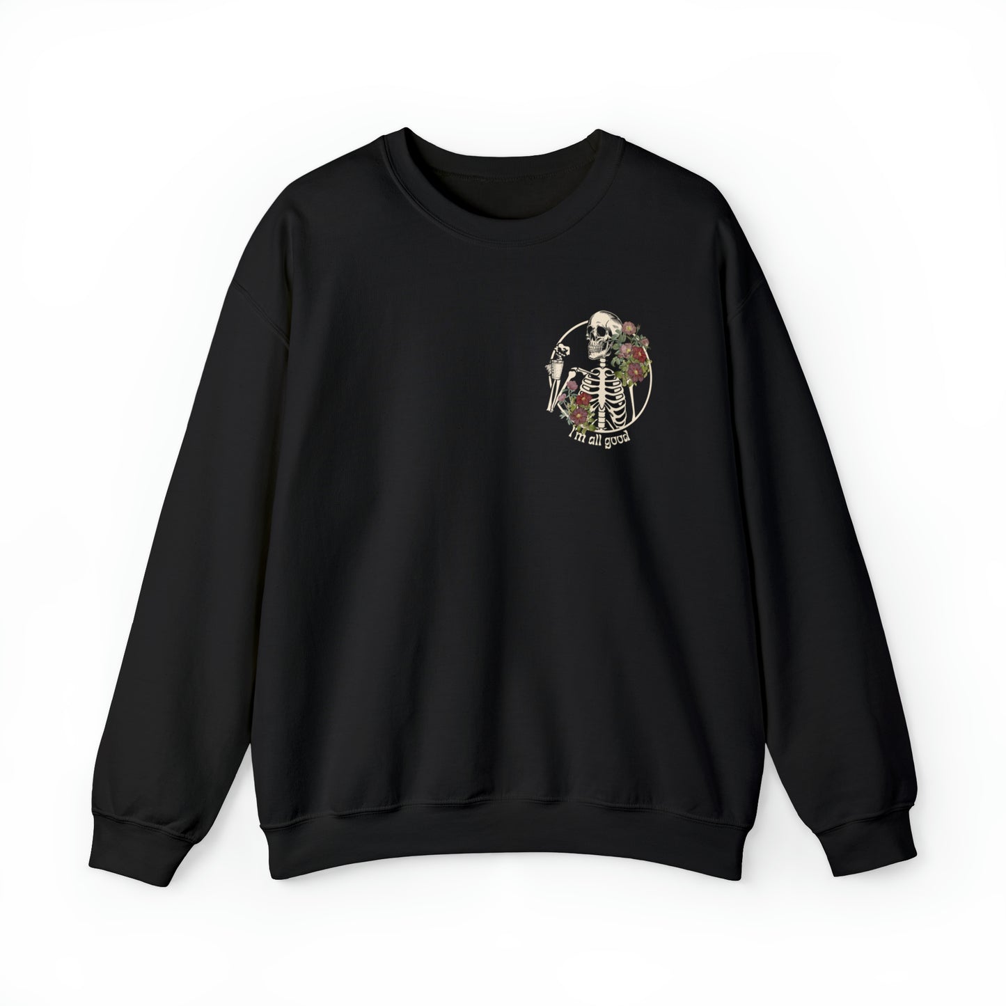 Floral Skeleton Sweatshirt