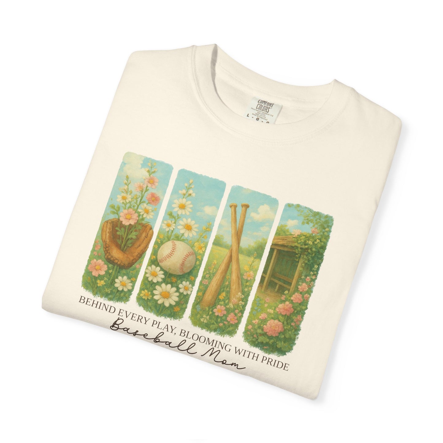 Floral Baseball Mom Shirt