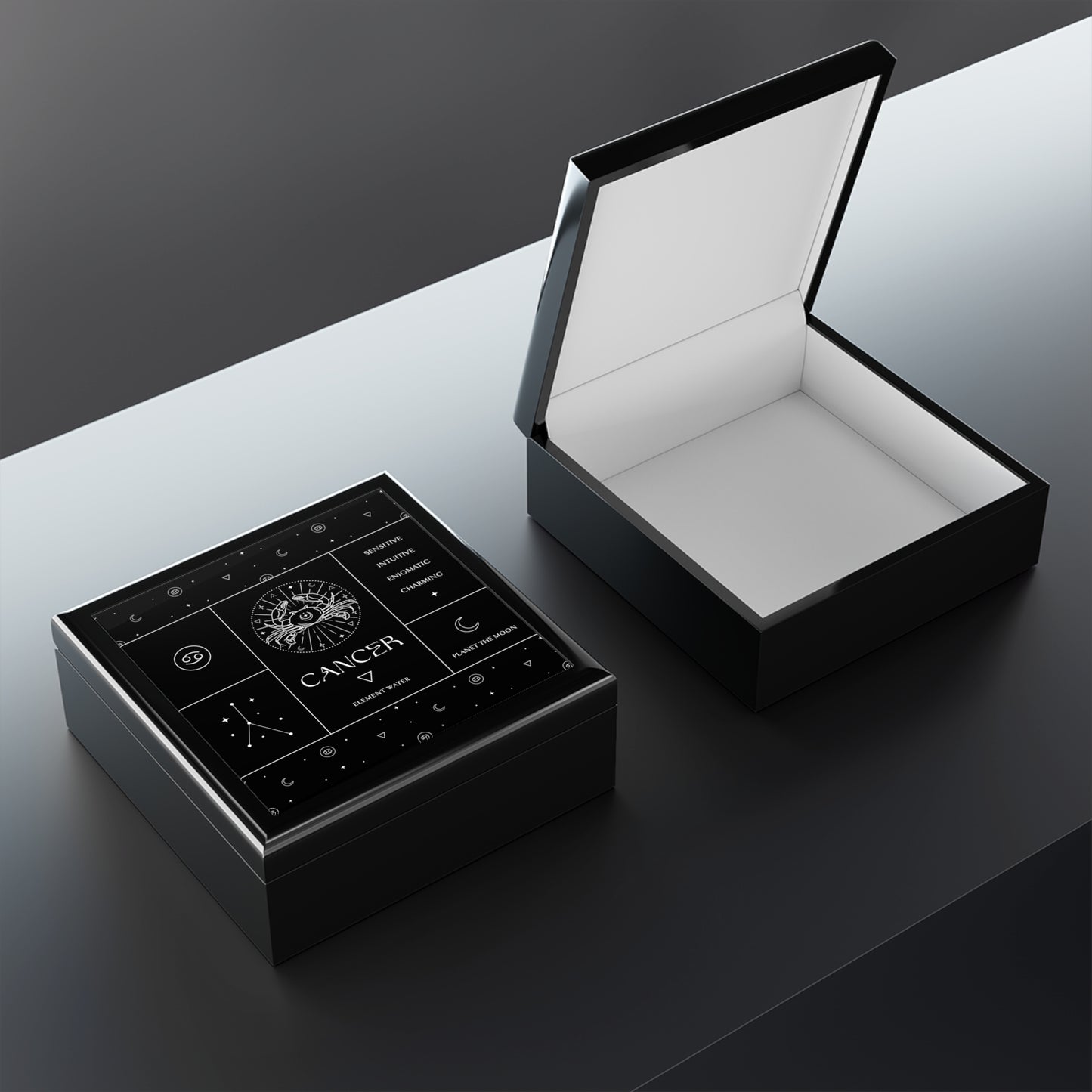 Cancer Jewelry Organizer Keepsake Box