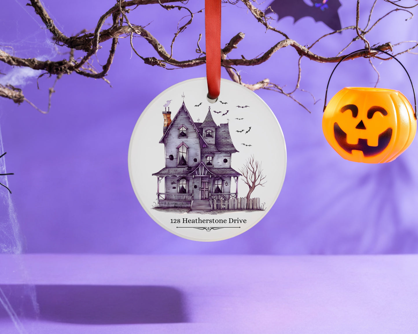 Personalized First Halloween In New Home Ornament
