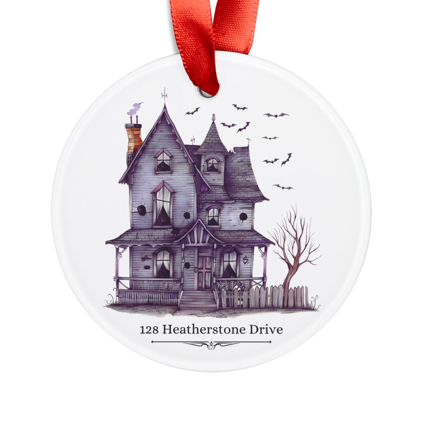 Personalized First Halloween In New Home Ornament