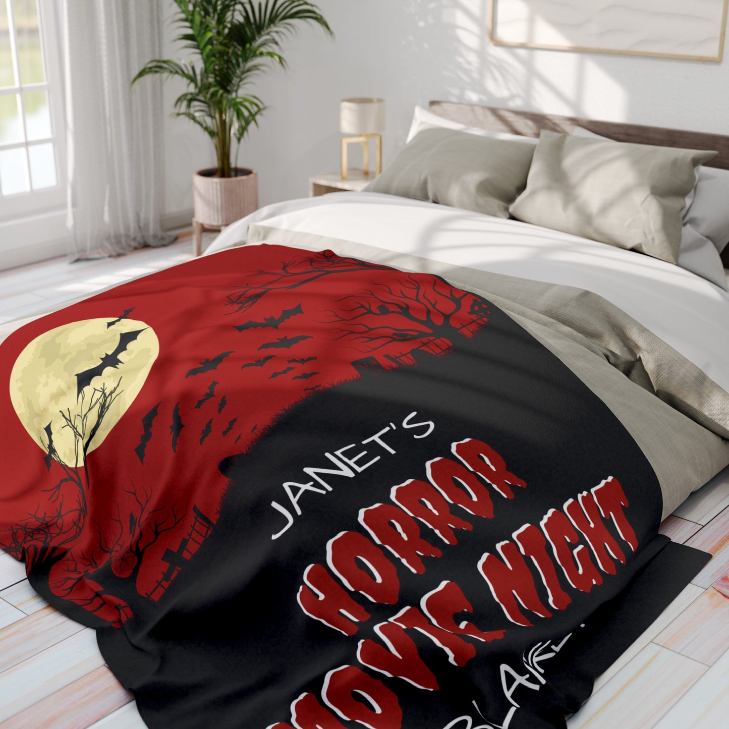 Horror Movie Blanket Horror Fan Gift