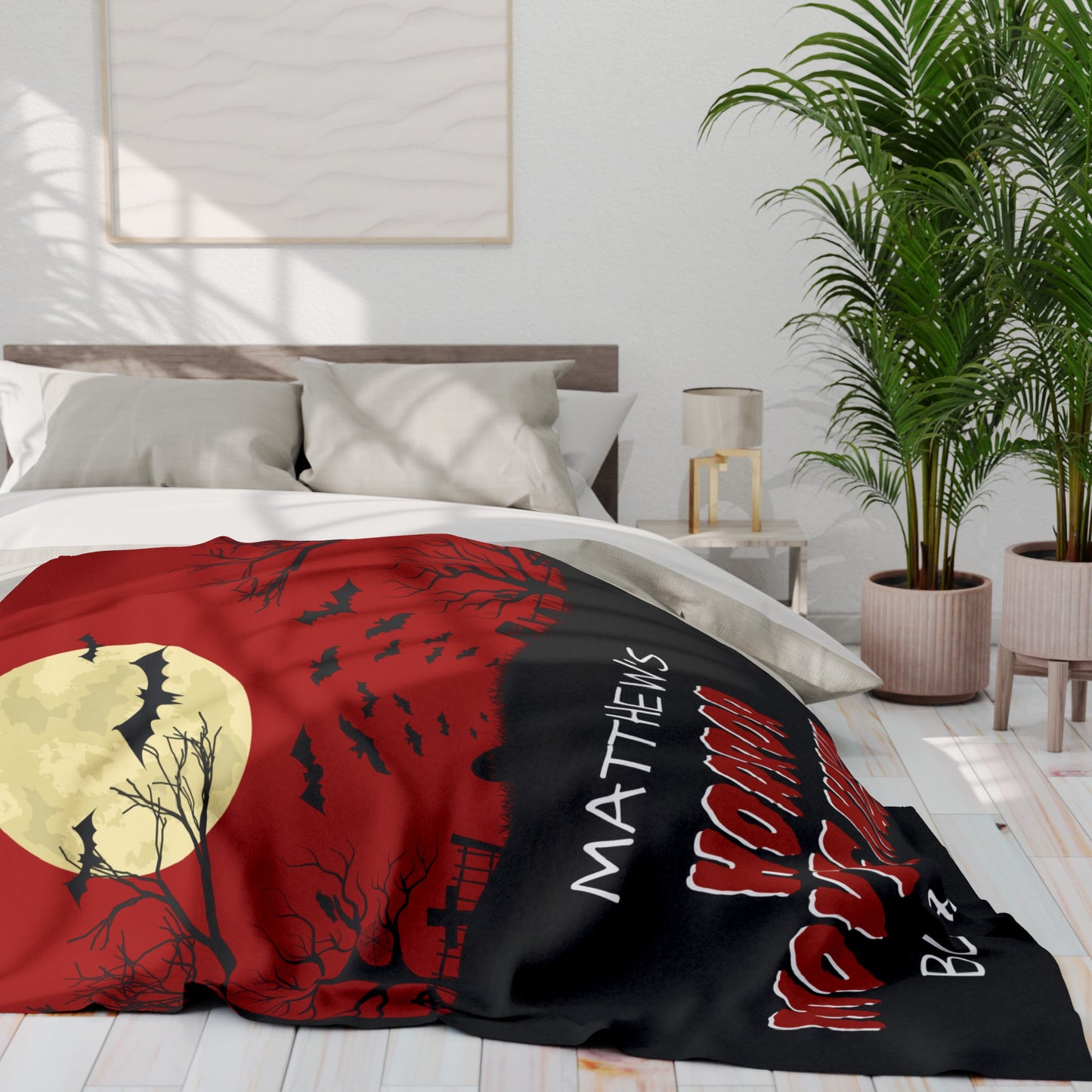 Horror Movie Blanket Horror Fan Gift