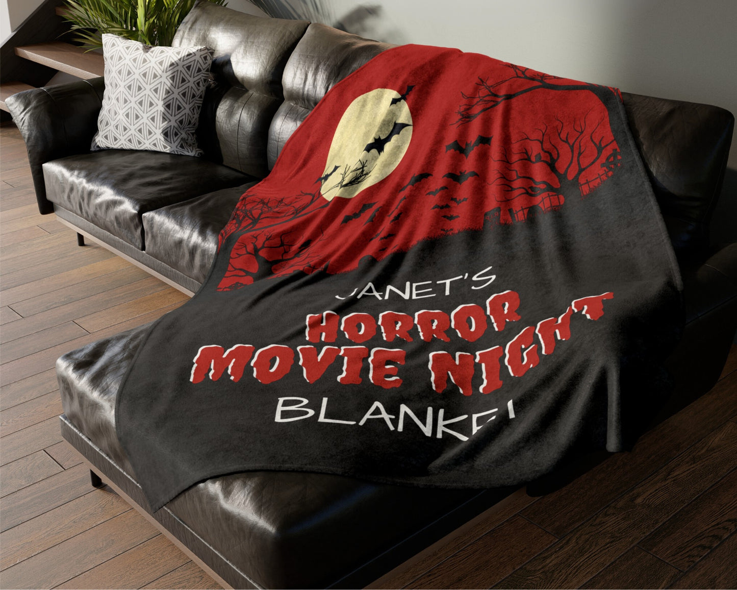 Horror Movie Blanket Horror Fan Gift