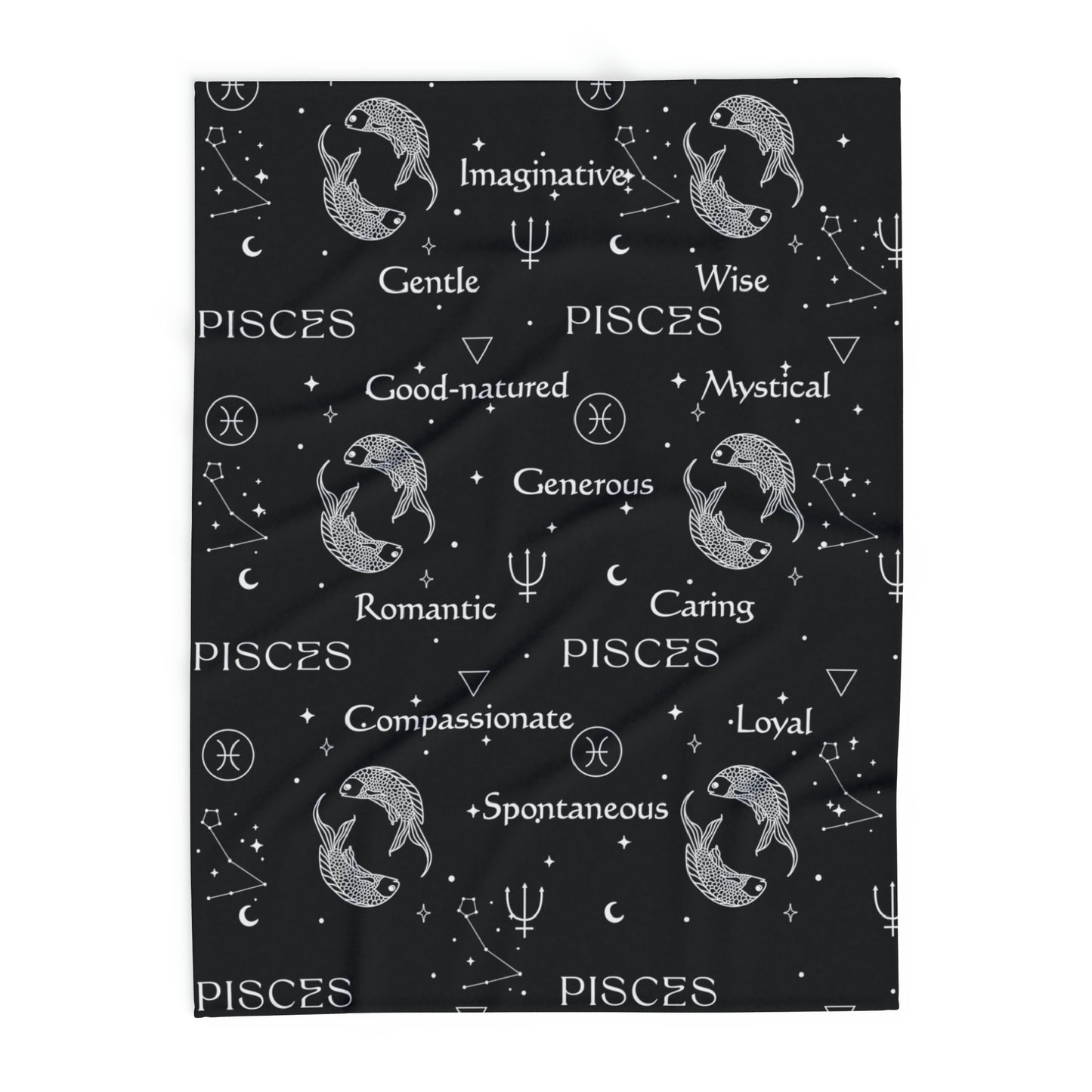 Pisces Zodiac Blanket