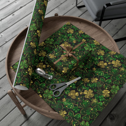 St Patricks Day Gift Wrapping Paper