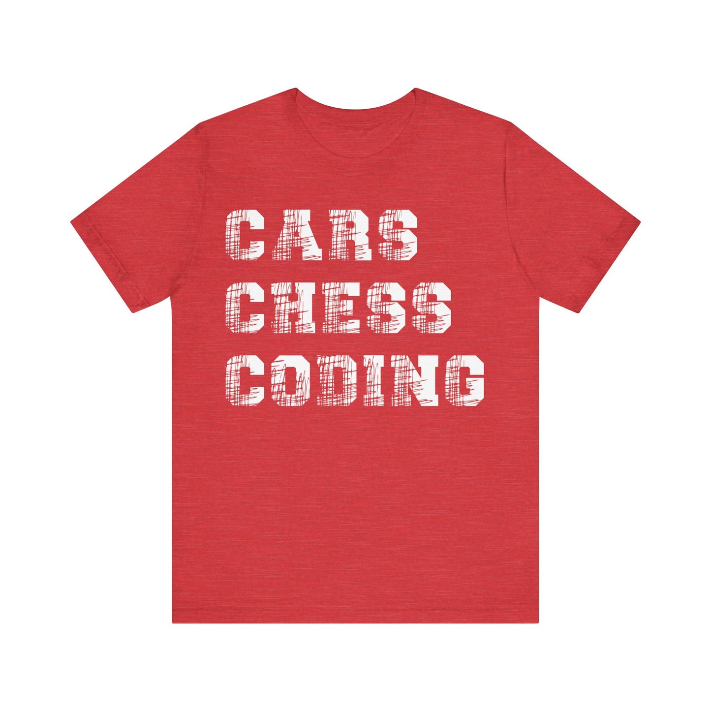 Cars Chess Coding T-Shirt