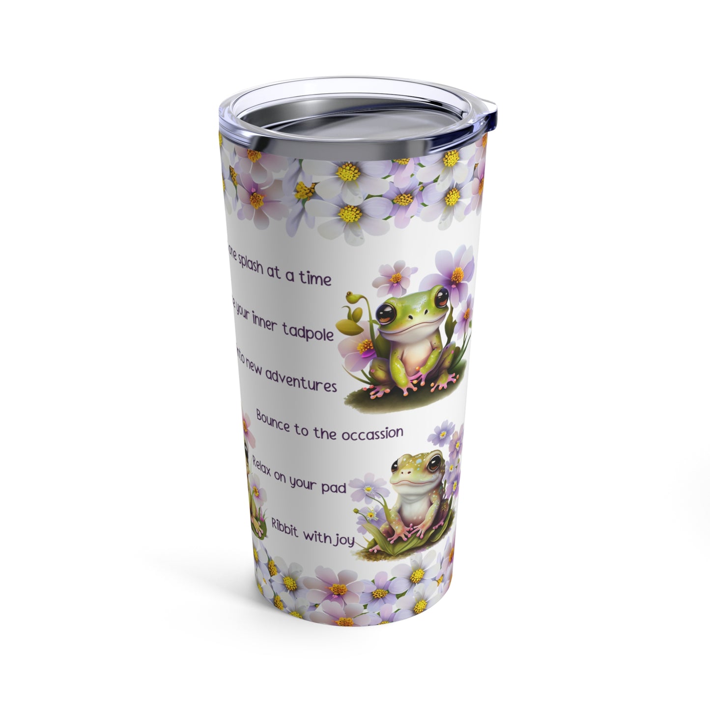 20 oz Stainless Steel Insulated Frog Tumbler