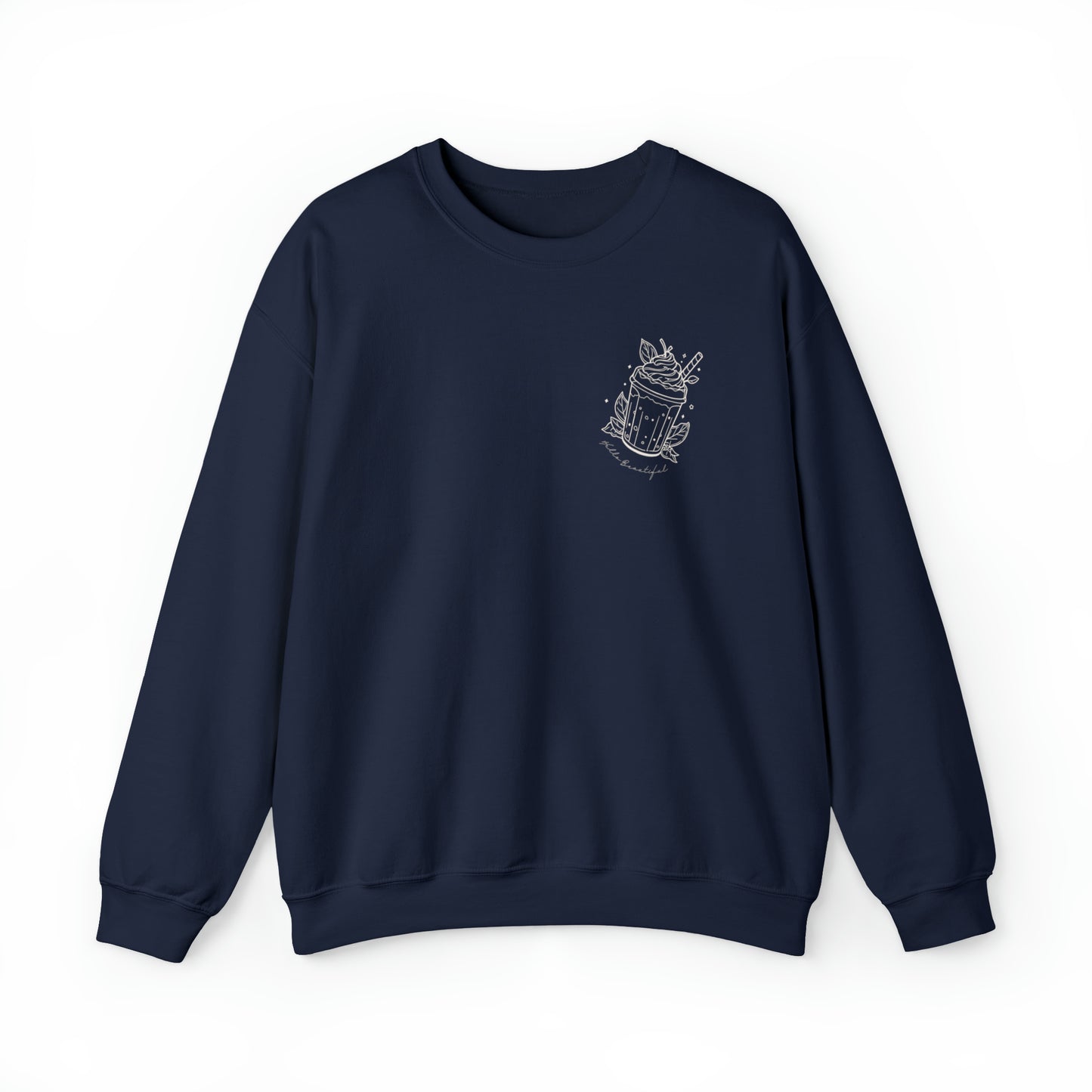 Inspirational Pumpkin Spice Sweatshirt, Thankful Grateful Blessed Sweatshirt Pumpkin Spice Latte Sweatshirt Fall Coffee Lover Sweatshirt