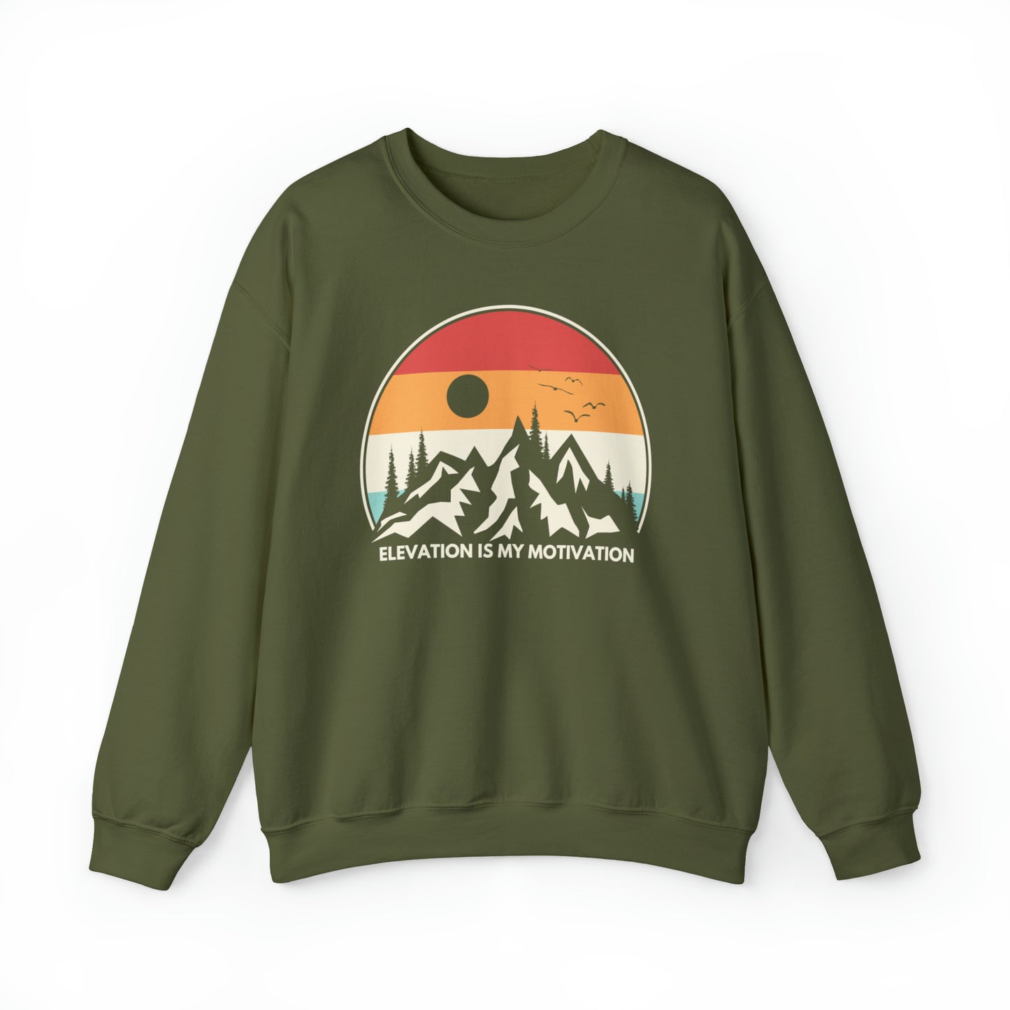 Elevation is my Motivation Mountain Sweatshirt