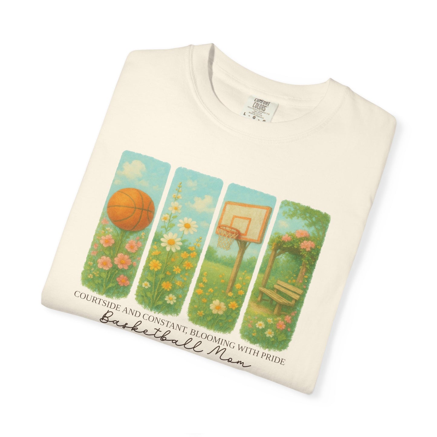Floral Basketball Mom Shirt