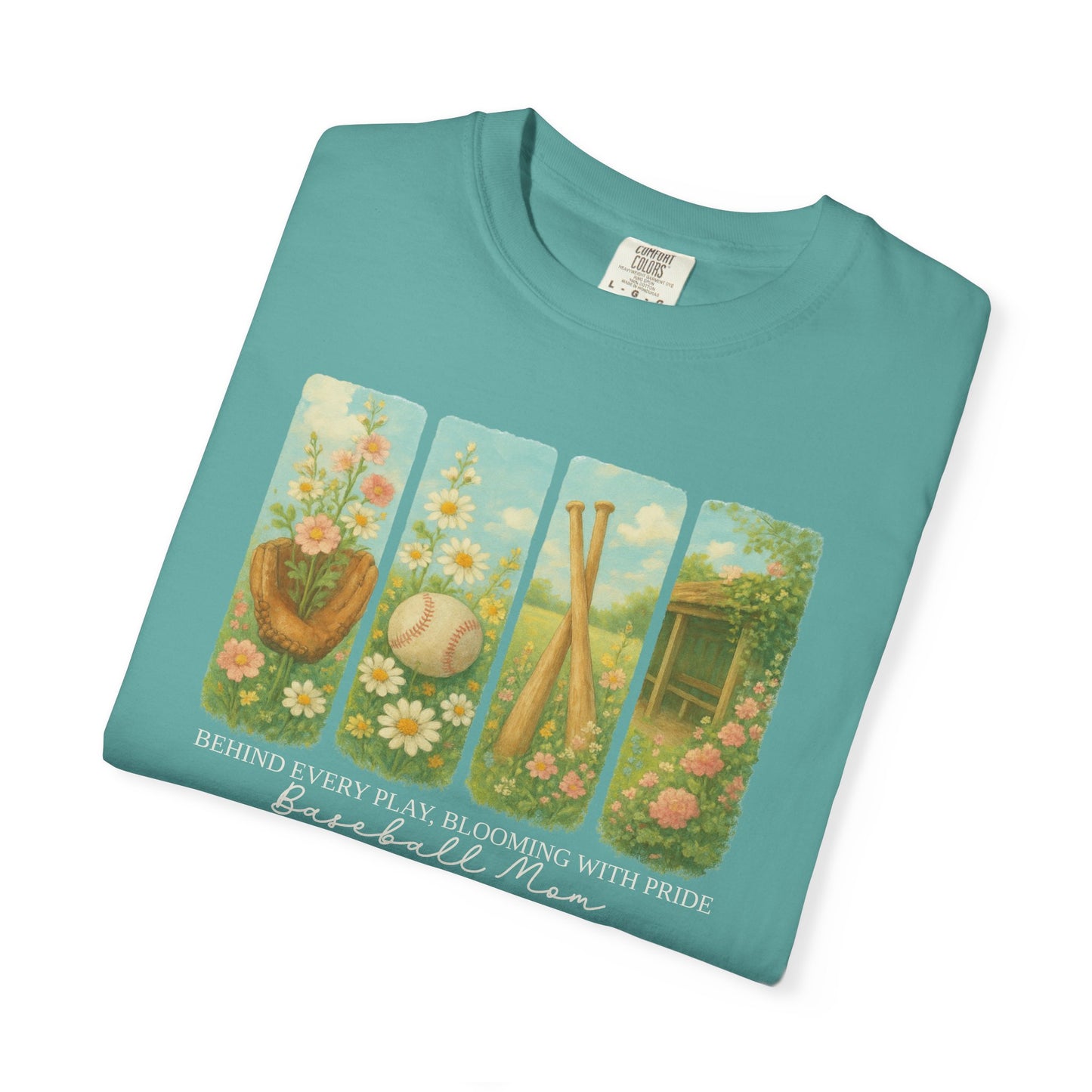 Floral Baseball Mom Shirt