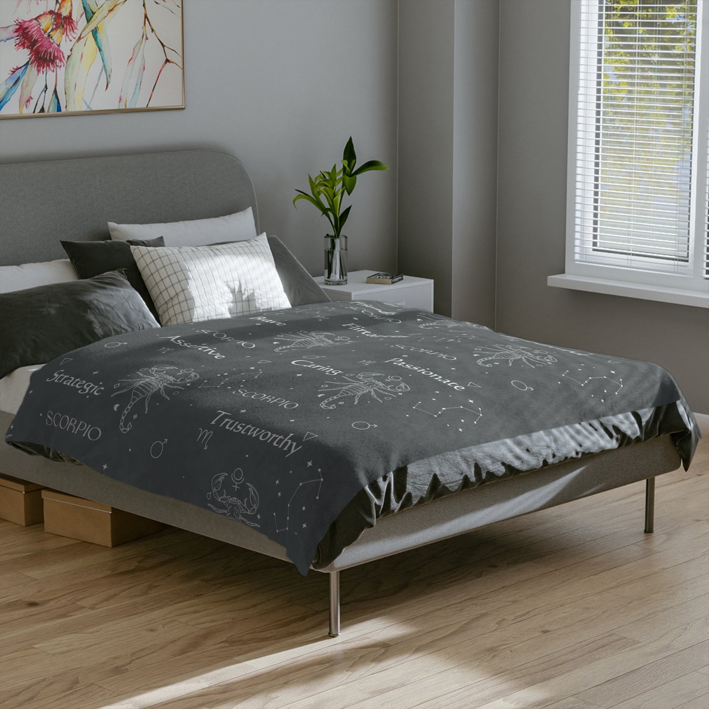Scorpio Zodiac Blanket