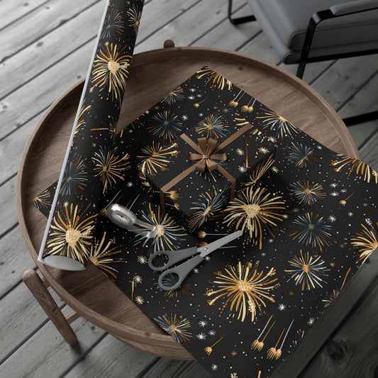 New Year Wrapping Paper