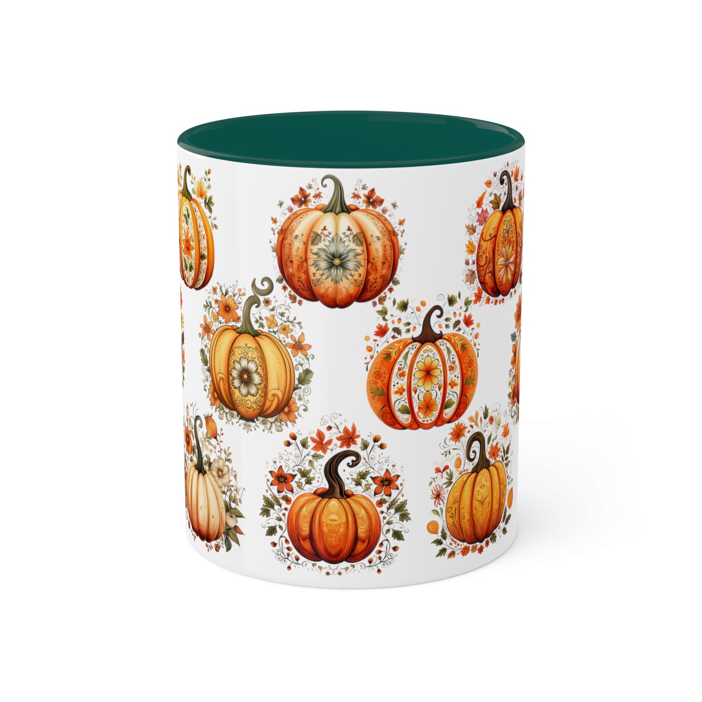 Pumpkin Coffee Mug Halloween Kitchen Decor Farmhouse Decor Halloween Coffee Mug Fall Mug Halloween Gift For Her Autumn Mug Halloween Decor