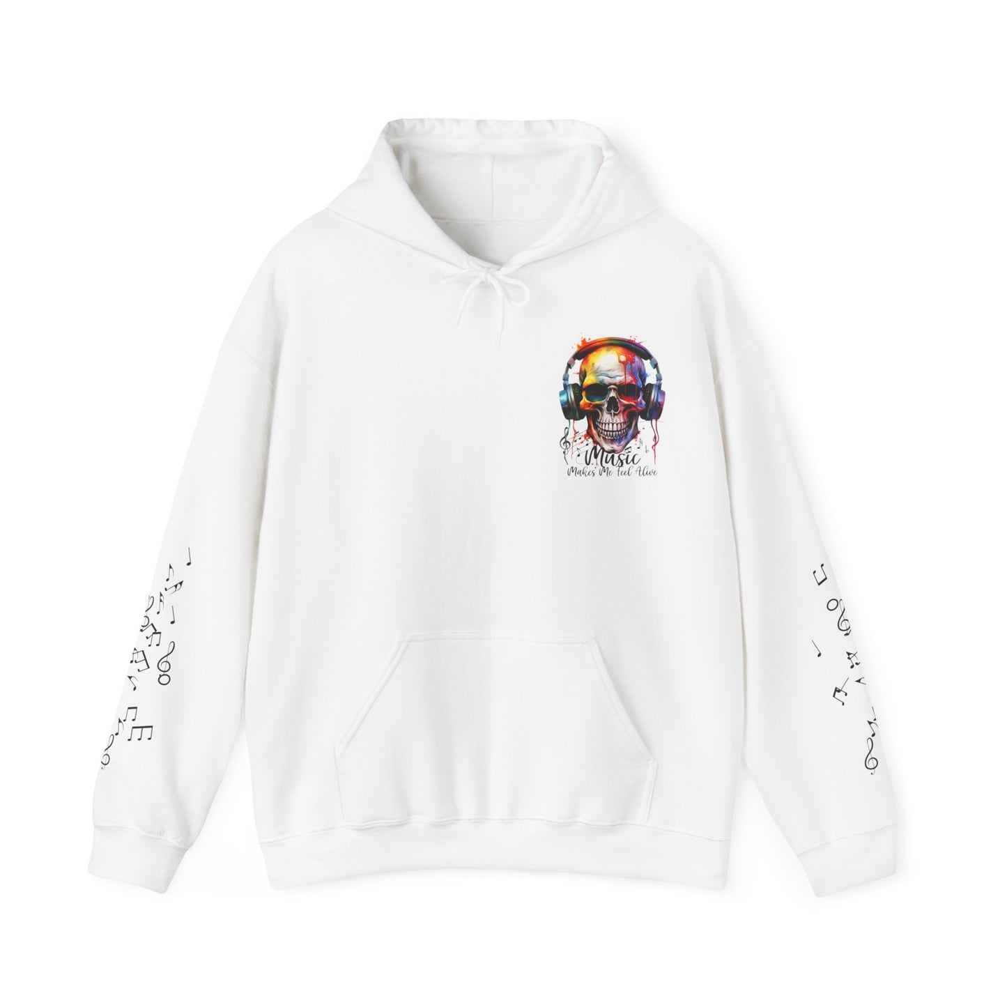 Music Hoodie Skeleton Hooded Sweatshirt