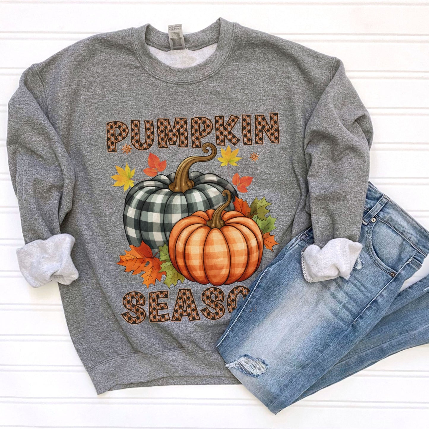 Flannel Pumpkin Season Fall Shirt Pumpkin Patch Shirt