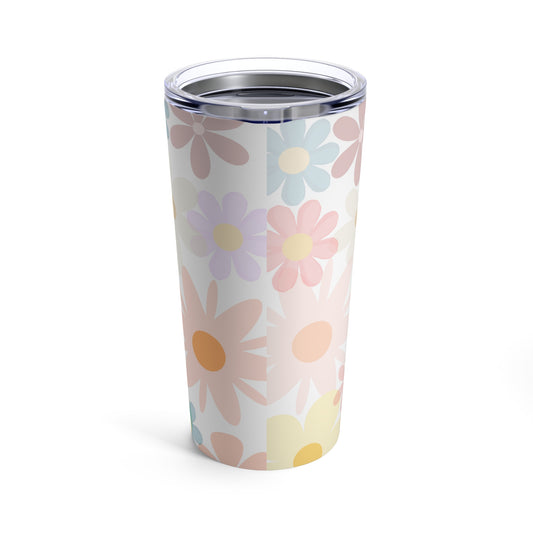 Floral Stainless Steel Tumbler