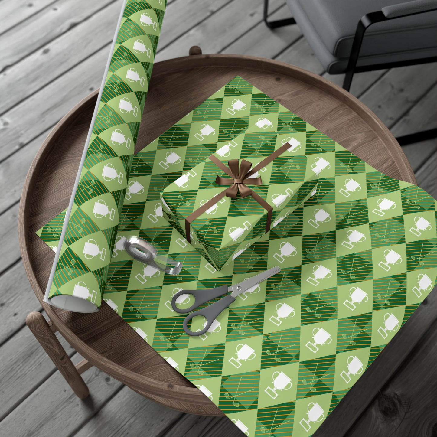 Golf Wrapping Paper