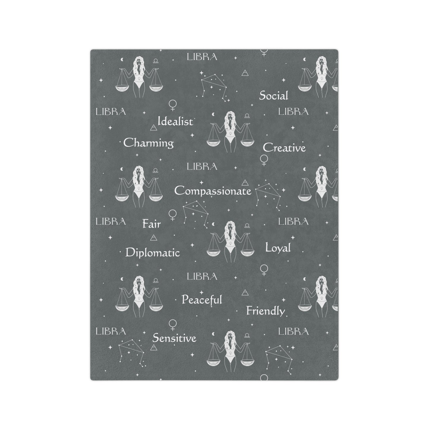 Libra Zodiac Blanket