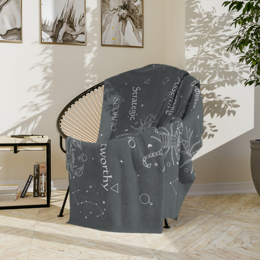 Scorpio Zodiac Blanket