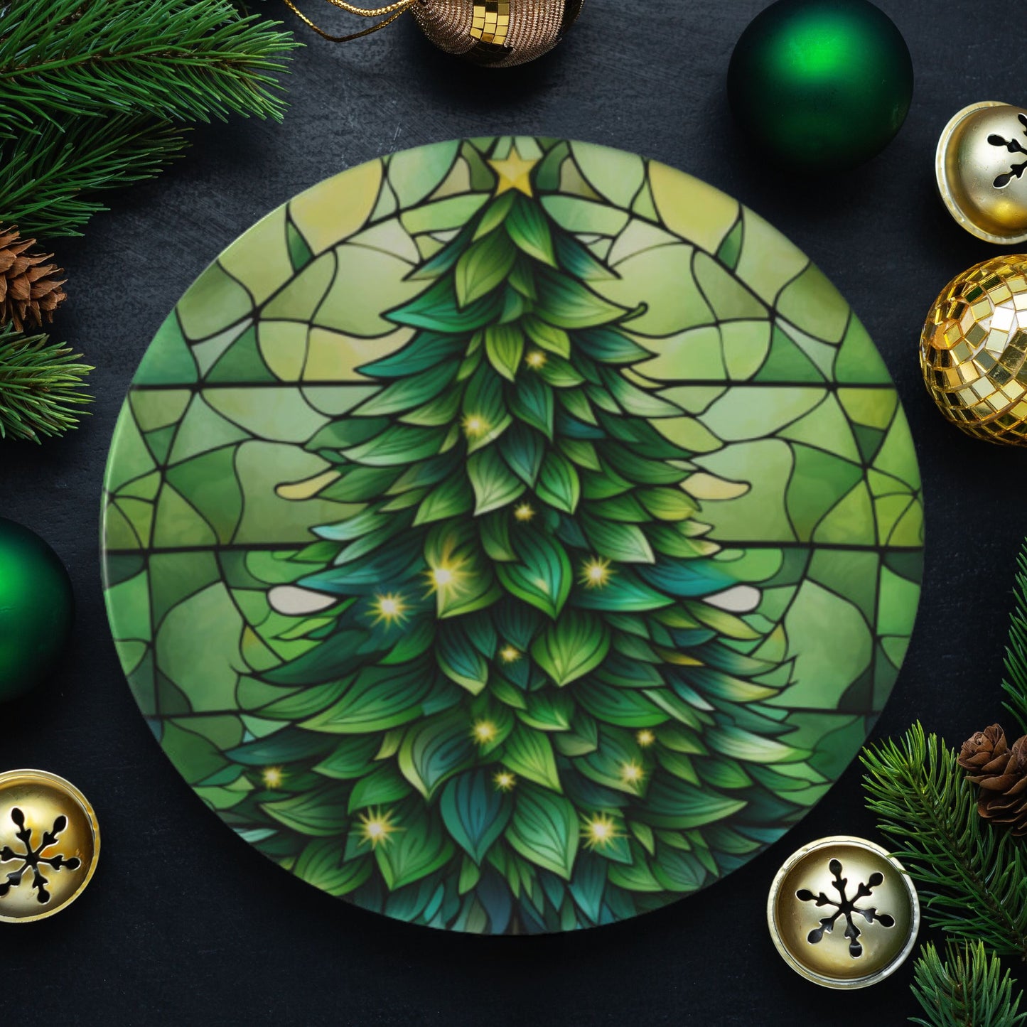 Christmas Tree Plate