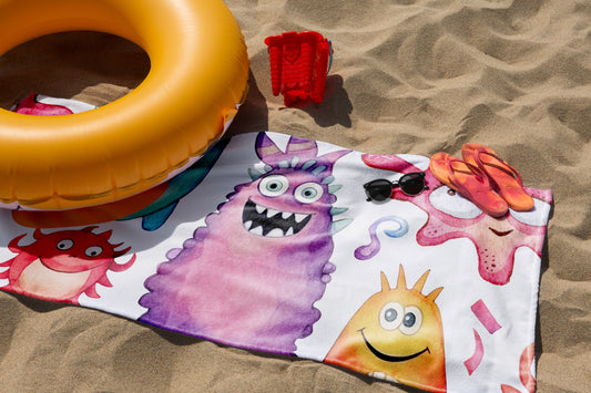 Personalized Kids Beach Towel Gift For Kids