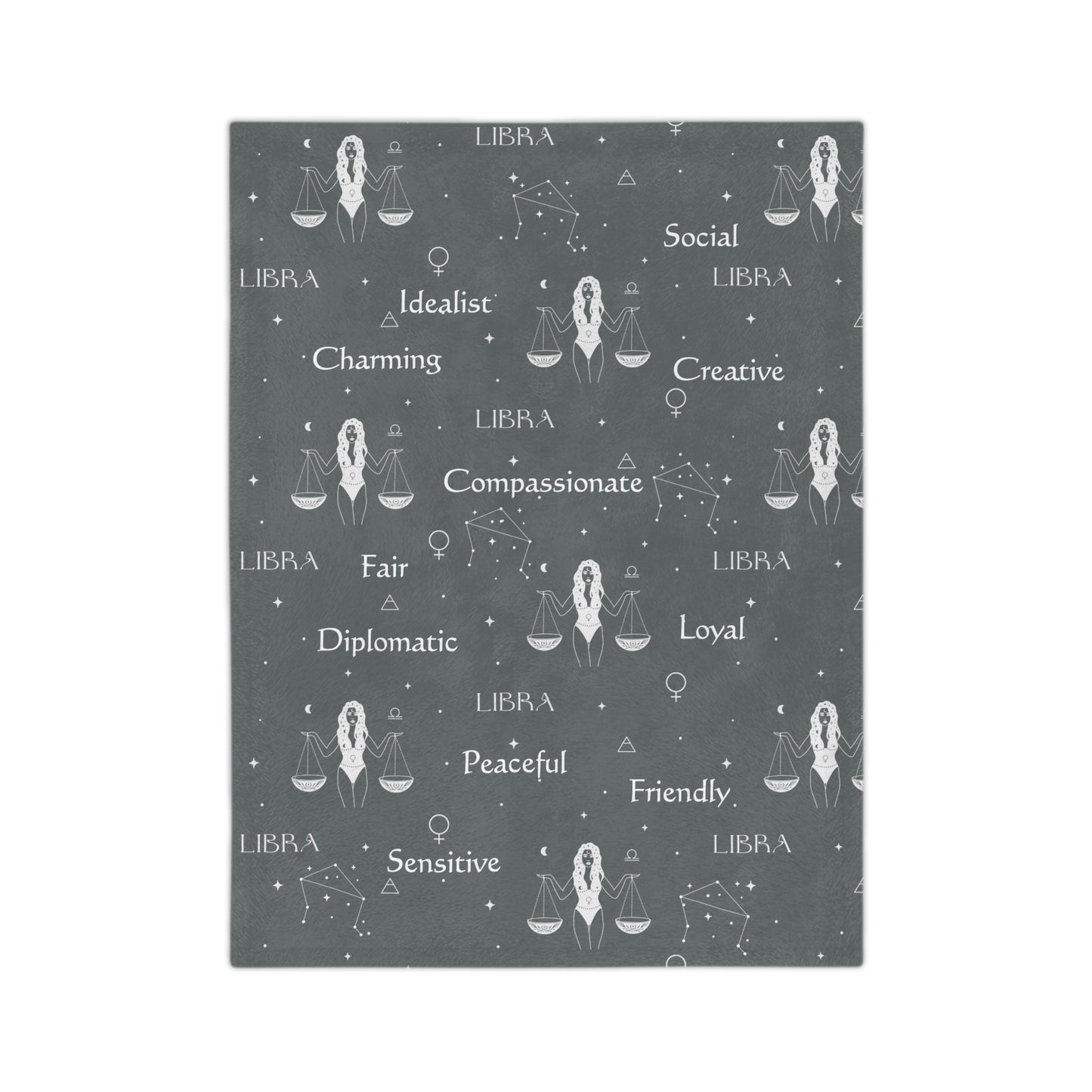Libra Zodiac Blanket