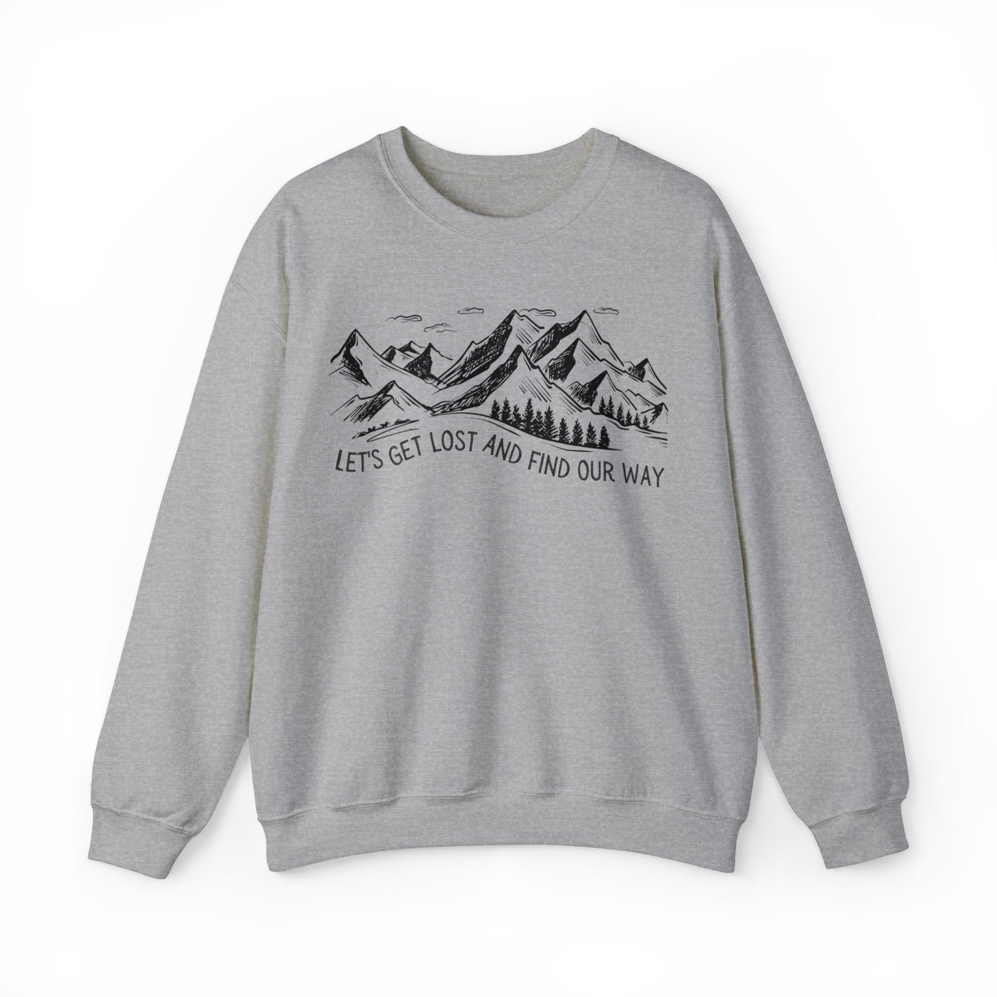 Mountain Sweatshirt Nature Lover Gift Hiking Sweatshirt