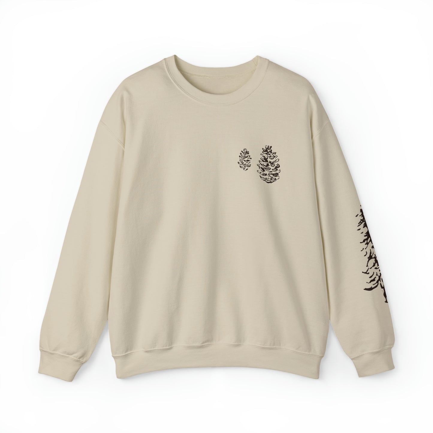 Winter Pine Sweatshirt Nature Lover Gift