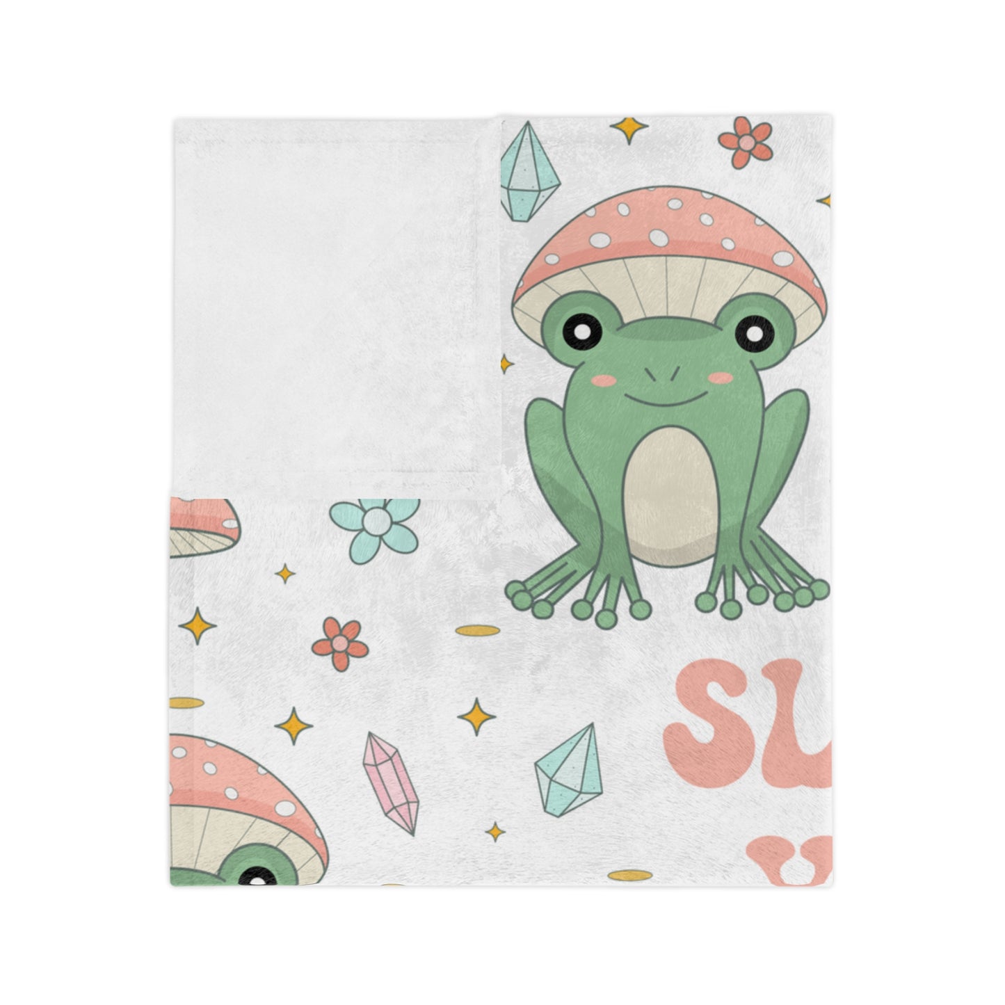 Frog Cottagecore Blanket Soft Cozy Fall Blanket Pastel Sofa Throw Blanket Aesthetic Cottagecore Blanket
