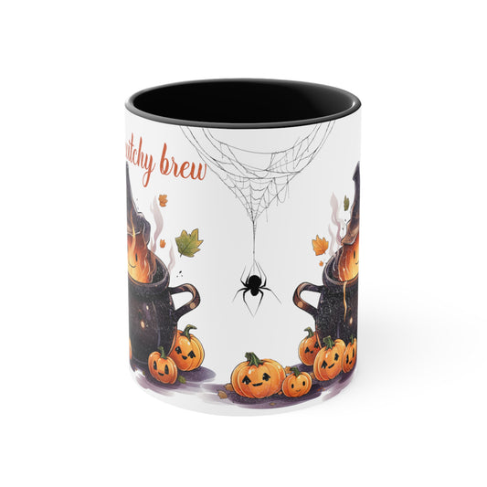 Retro Halloween Coffee Mug Spooky Season Mug Witchy Mug Halloween Gift Idea Halloween Spider Web Mug Retro Pumpkin Mug Halloween Kitchen