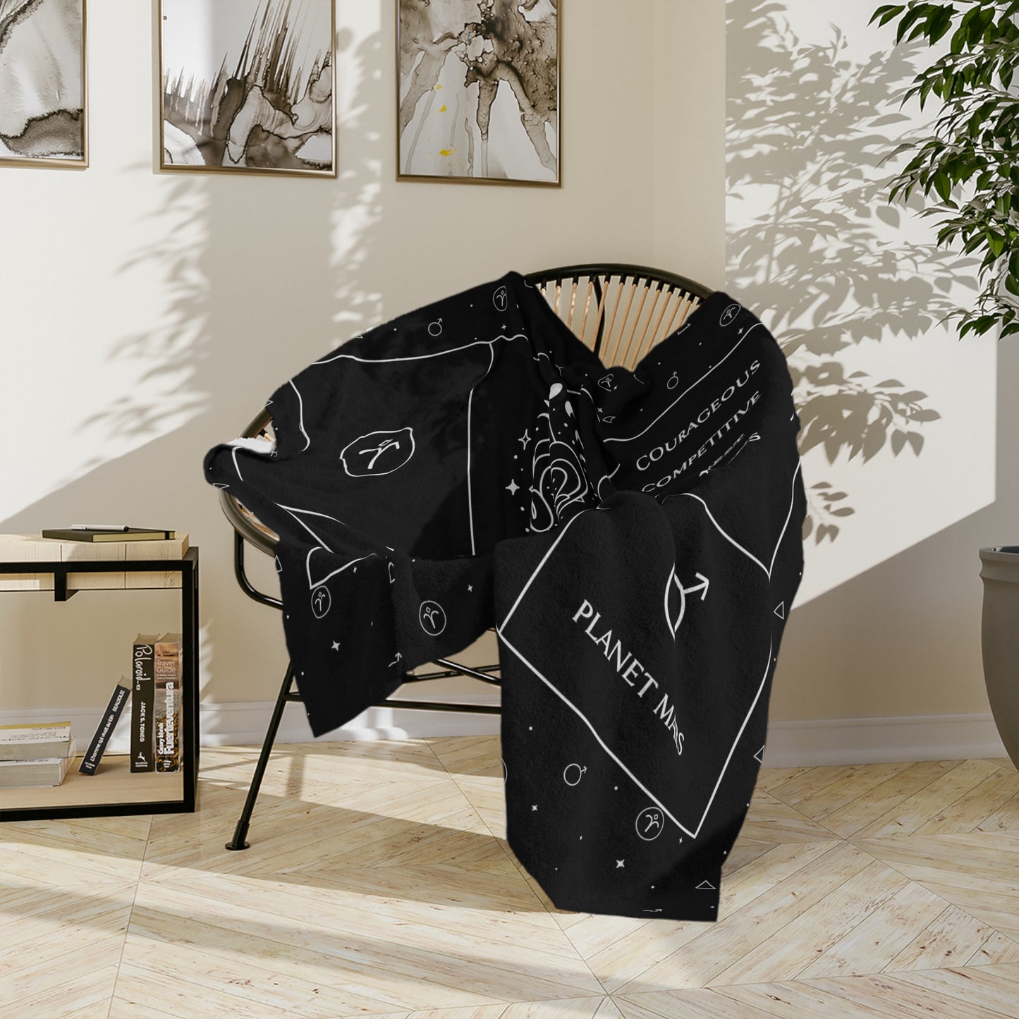 Aries Zodiac Blanket