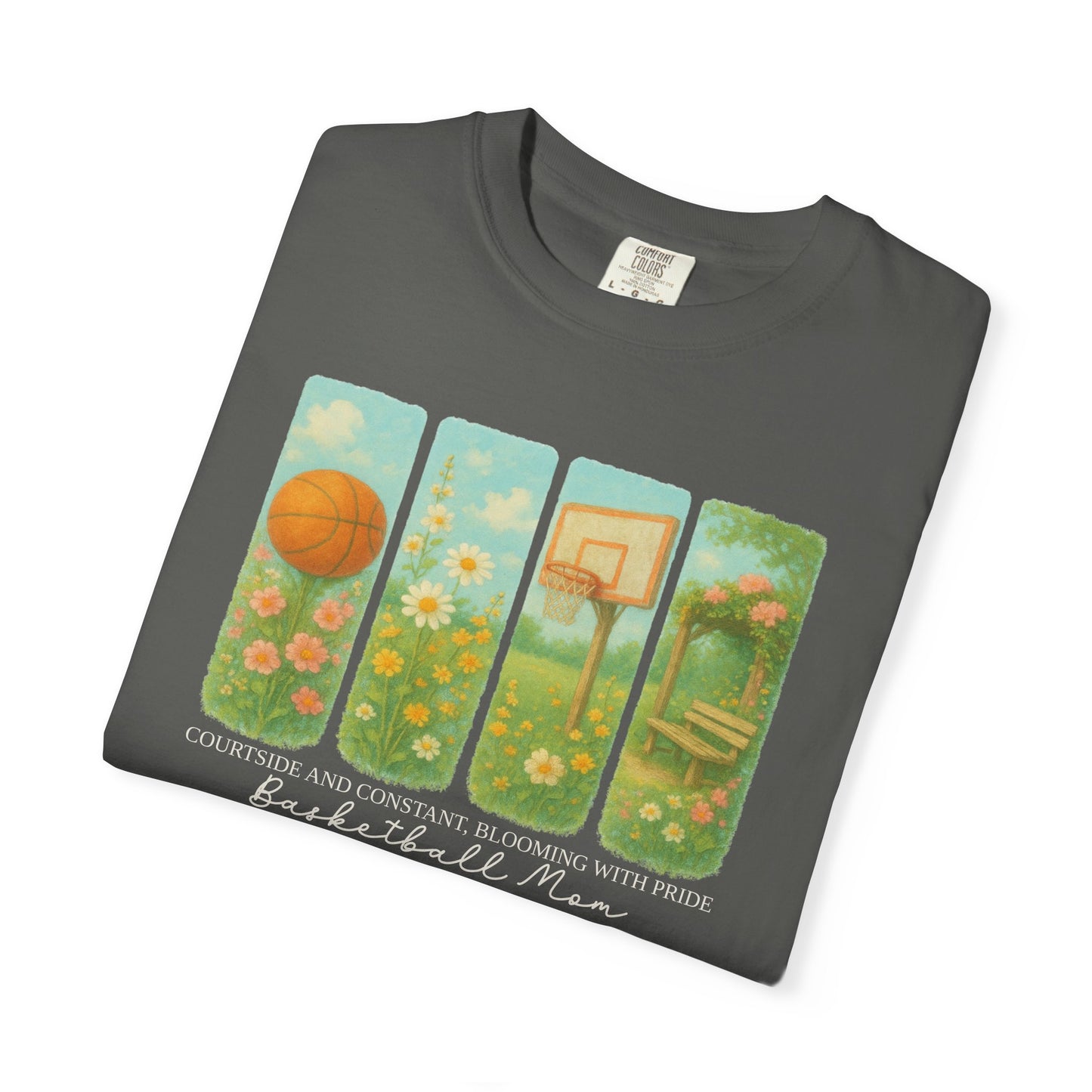 Floral Basketball Mom Shirt
