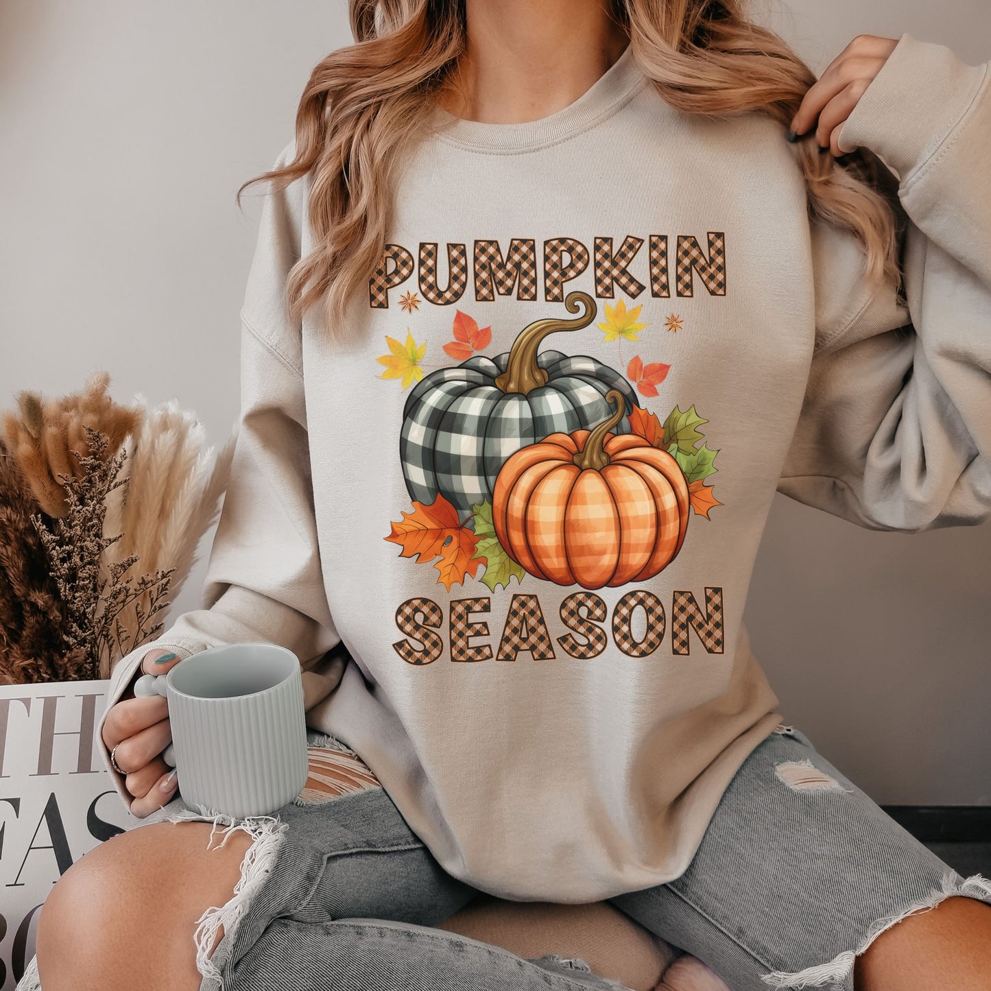 Flannel Pumpkin Season Fall Shirt Pumpkin Patch Shirt