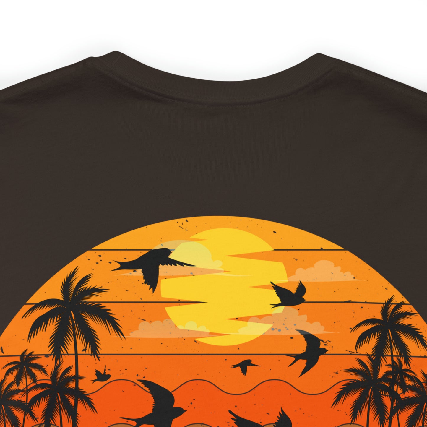 Front and Back Unisex Beach T Shirt Summer Fun Shirt Gift For Her Retro Summer Shirt Gift for Him Vacation Shirt Love Summer Beach Bum Shirt