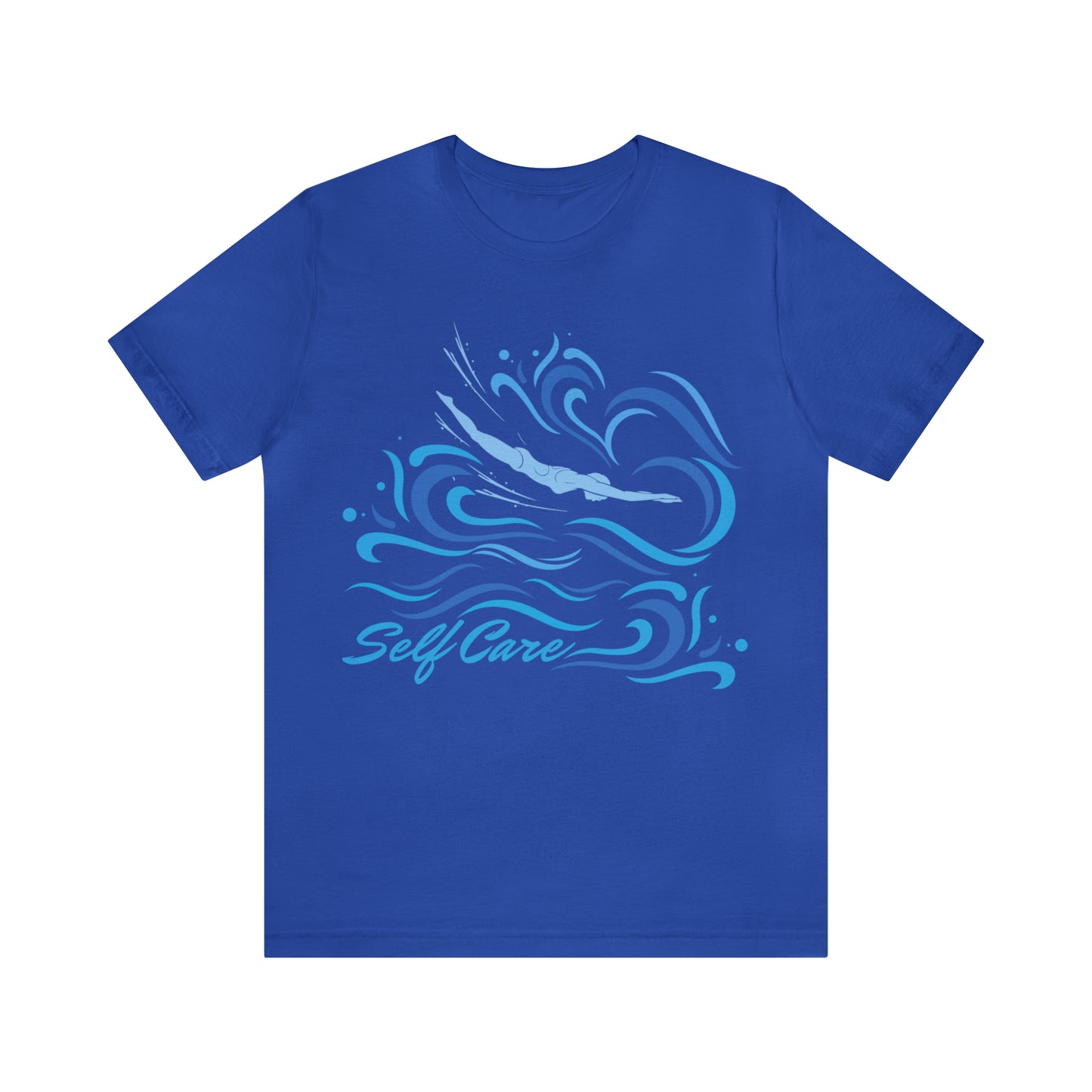 Swimming Tee Shirt Gift for Swimmer Self Care Shirt Swimmer Gift Swim Sport Shirt Gift For Swim Team Swimming Lover Tee Gift For Best Friend
