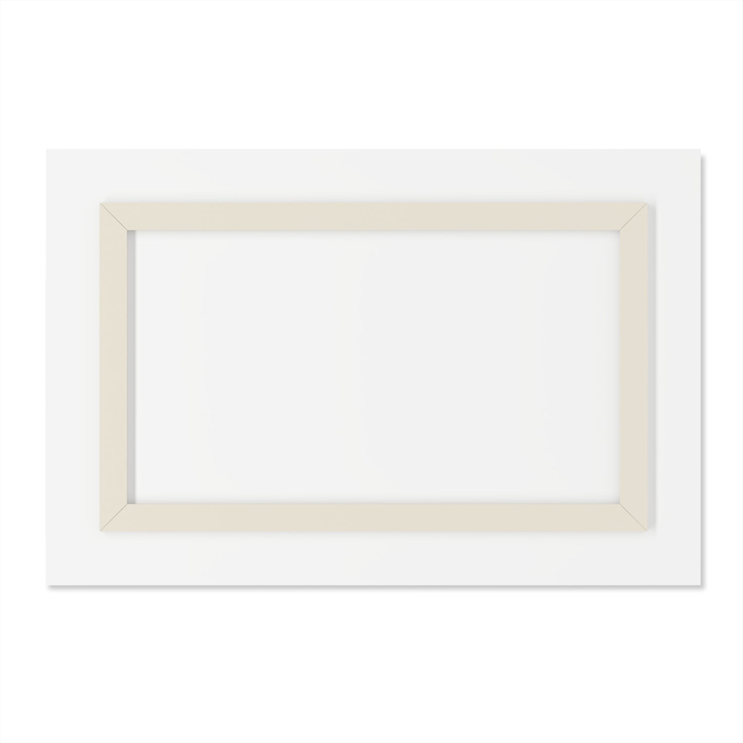 Gilded Serenity in Blue Modern Landscape Wall Art Acrylic Art Print