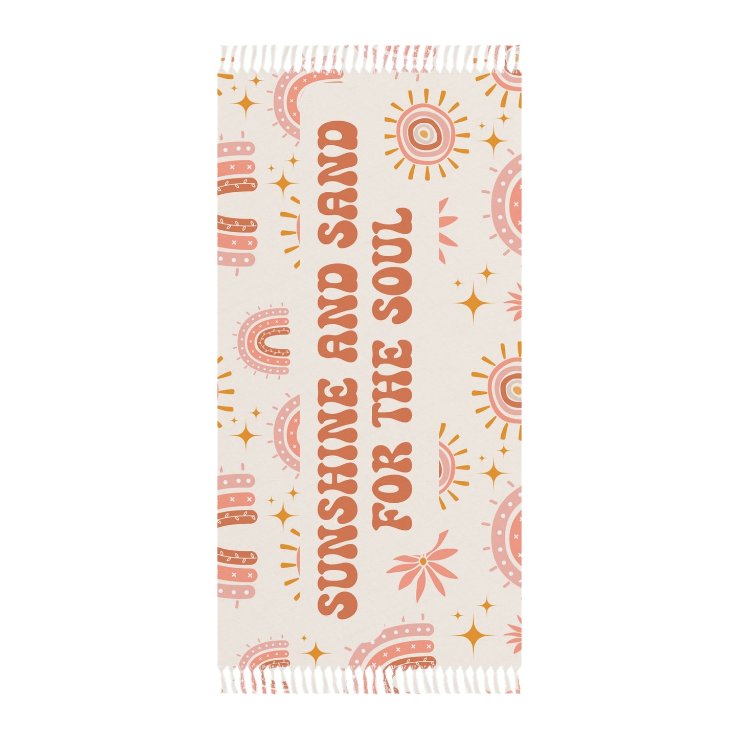 Boho Beach Cloth Gift for Her Rainbow Towel Pastel Summer Towel Beach Lover Gift Pool Towel Summer Vacation Towel Large Beach Towel
