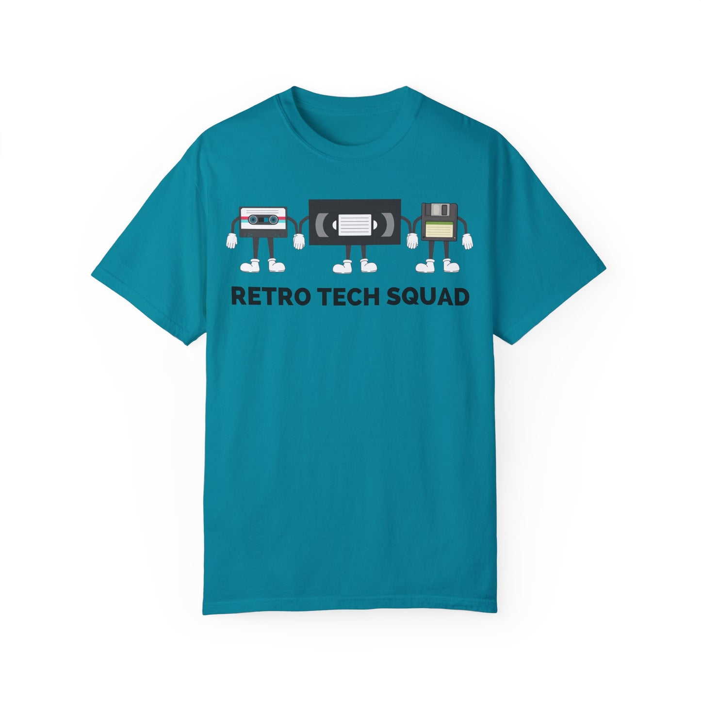 Retro Tech Squad Funny Retro Throwback Shirt