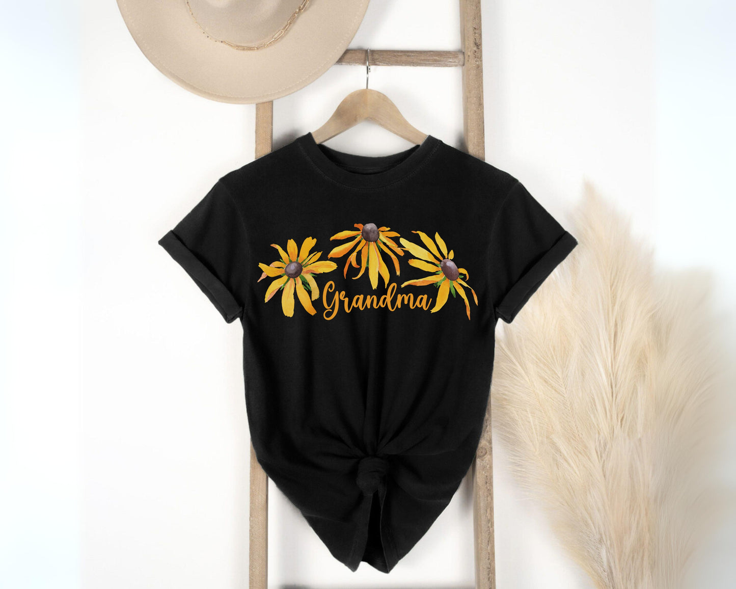 Custom Black-Eyed Susan Flower Shirt Gift For Women