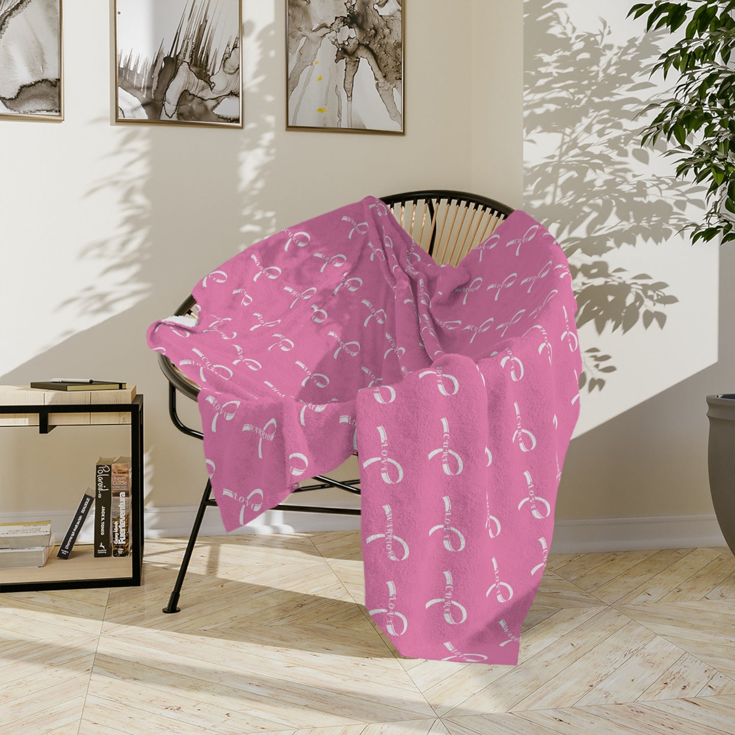Breast Cancer Blanket, Breast Cancer Awareness Sofa Throw Blanket Breast Cancer Survivor Gift Breast Cancer Pink Ribbon Blanket