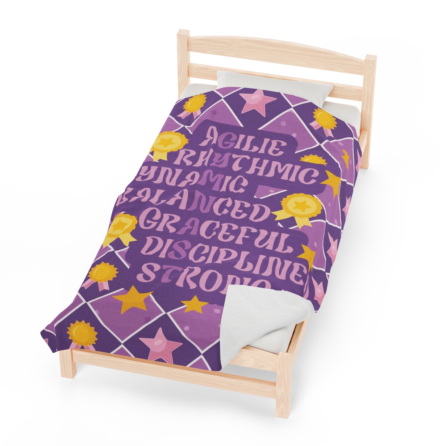 Gymnast Blanket Gymnastics Gift for Gymnast