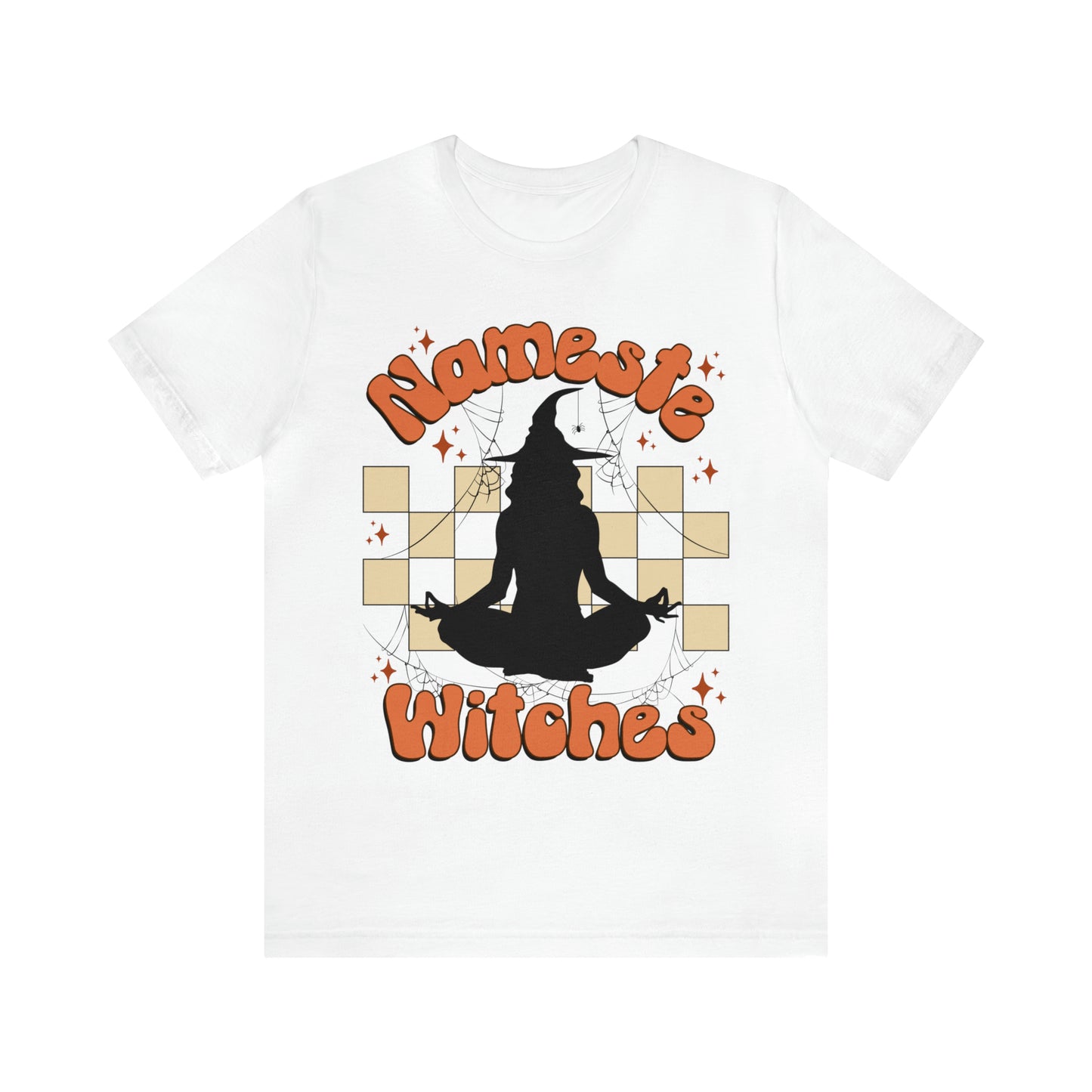 Namaste Witches Funny Halloween Shirt For Women