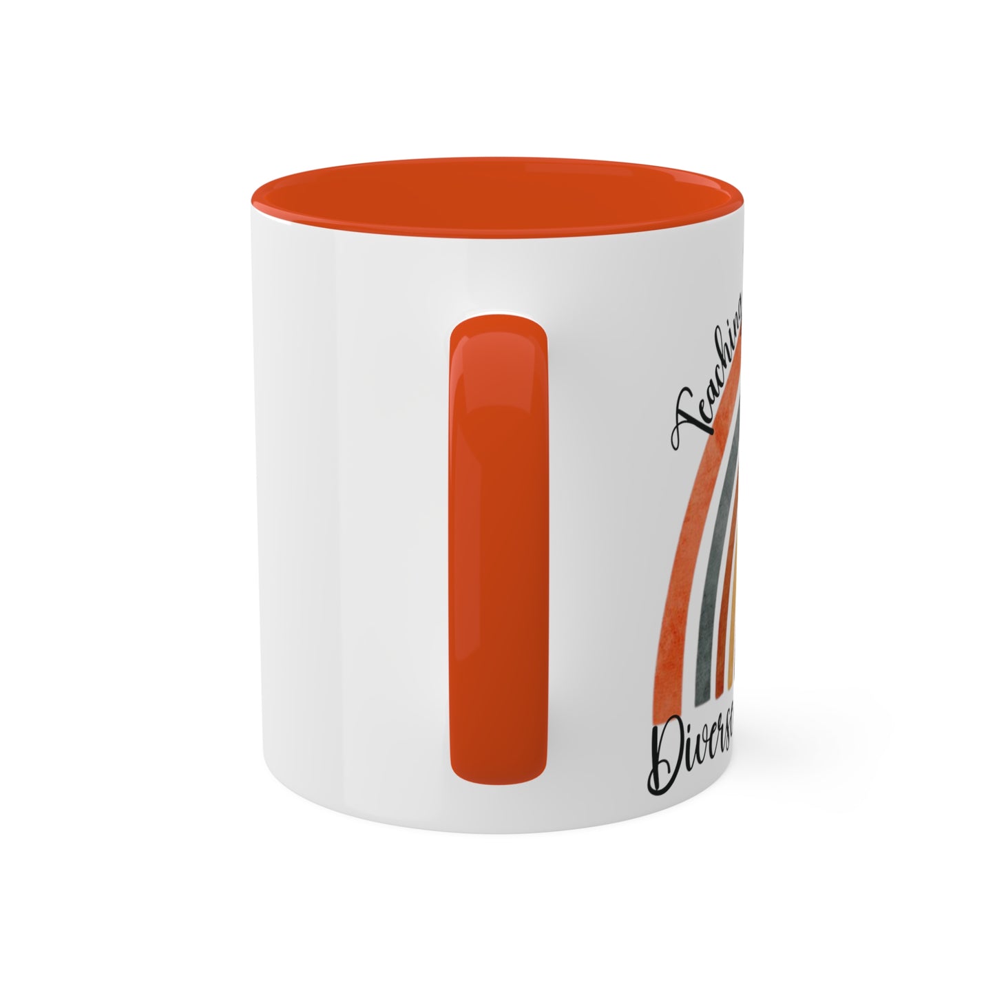 Teacher Rainbow Mug Teaching Coffee Mug Gift For Teacher Appreciation Gifts Teacher Gift Ideas Teaching Thank You Gift School Mug For Her
