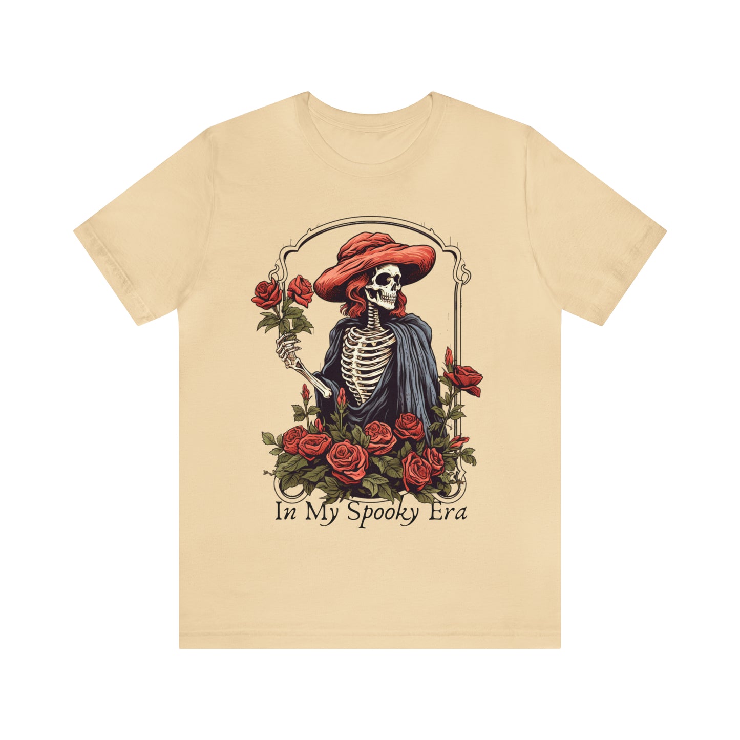 Spooky Era Skeleton Shirt Floral Skeleton T Shirt