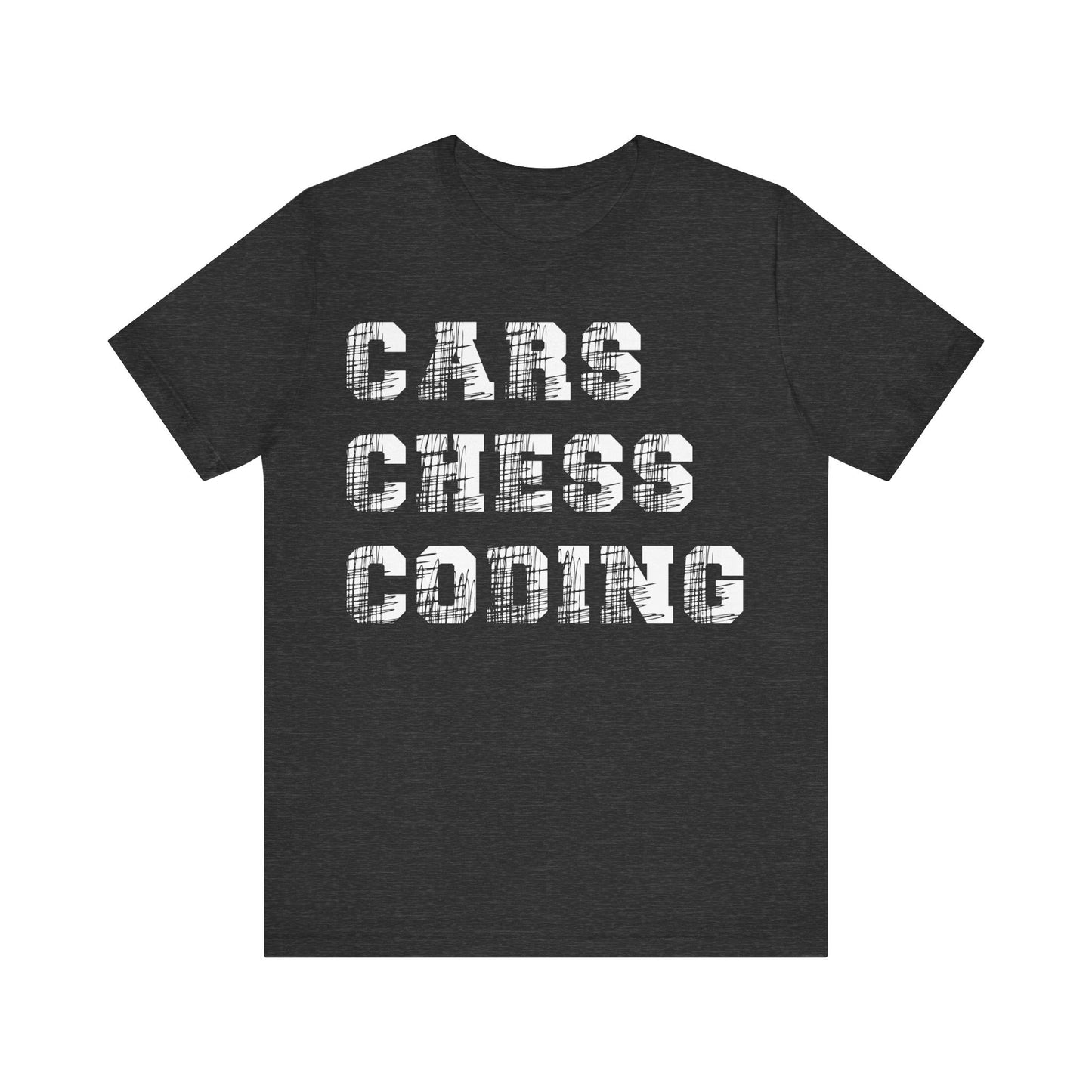 Cars Chess Coding T-Shirt