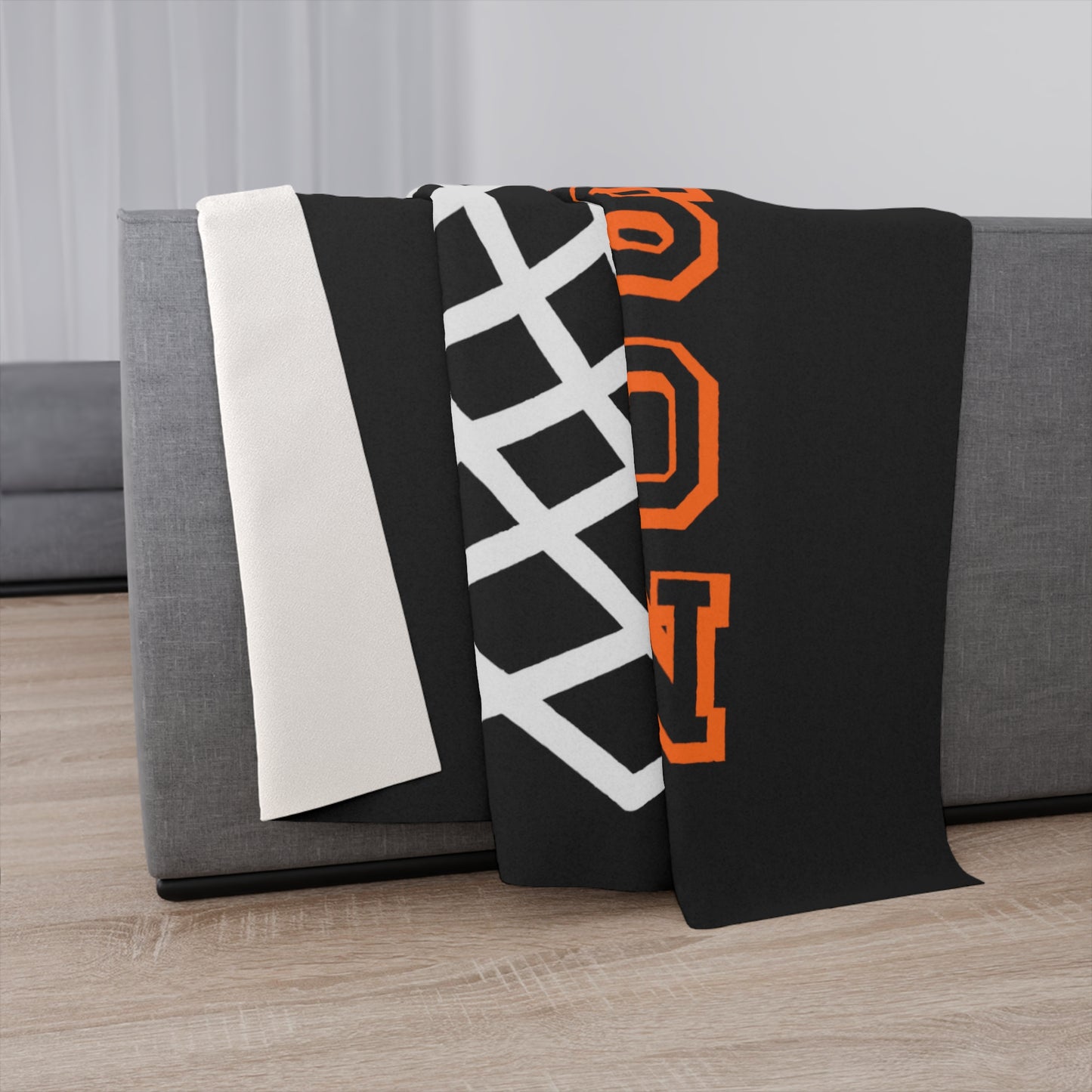 Custom Basketball Blanket Personalized Basketball Gift